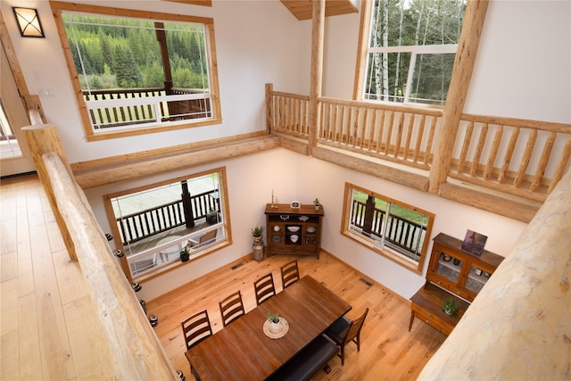 12520 Pinkham Creek Rd, Rexford, MT 59930 - living room featuring wood finished floors
