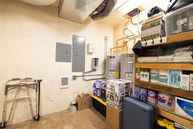 12520 Pinkham Creek Rd, Rexford, MT 59930 - utilities with electric panel and electric water heater