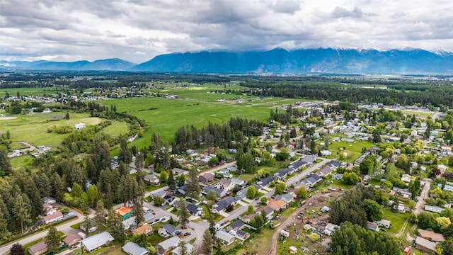 1091 Harmony Ct, Kalispell, MT 59901 - aerial view of a mountain backdrop