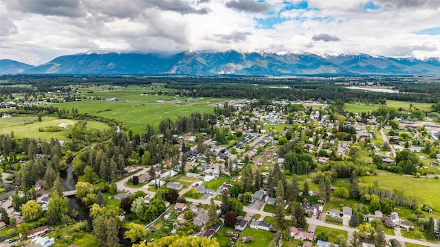 1091 Harmony Ct, Kalispell, MT 59901 - drone / aerial view of a mountain backdrop