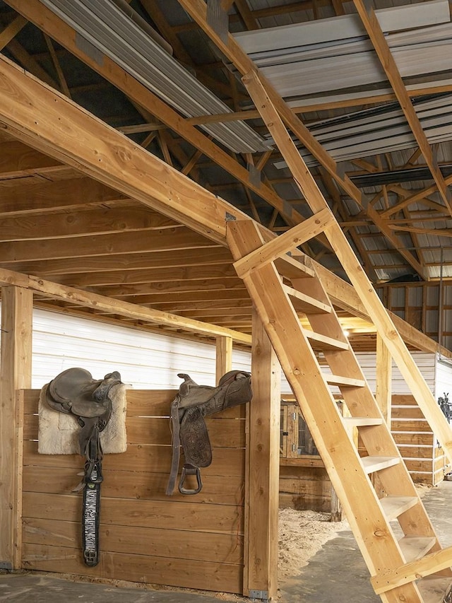 89 Wild Rose Trl, Roberts, MT 59070 - view of horse barn