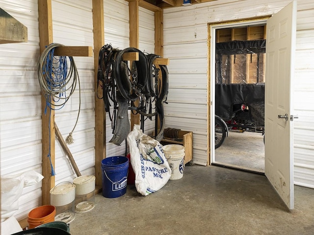 89 Wild Rose Trl, Roberts, MT 59070 - view of horse barn