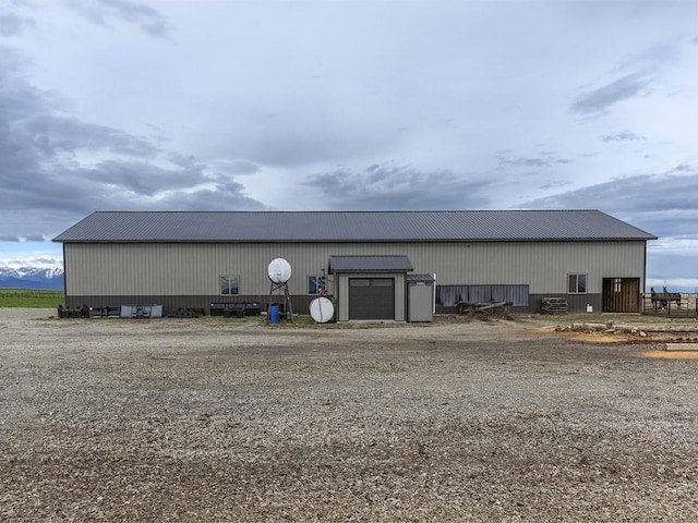 89 Wild Rose Trl, Roberts, MT 59070 - view of pole building with a garage