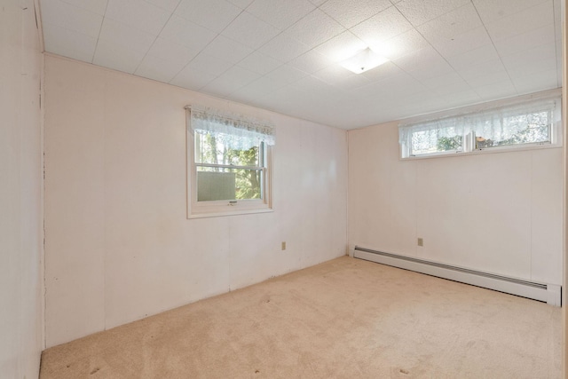 160 Sherwood Ln, Kalispell, MT 59901 - below grade area featuring baseboard heating, carpet, and healthy amount of natural light