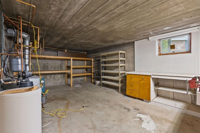 160 Sherwood Ln, Kalispell, MT 59901 - below grade area featuring a workshop area and a water softener