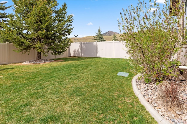 89 Alyvia Ln, Butte, MT 59701 - view of yard featuring a mountain view
