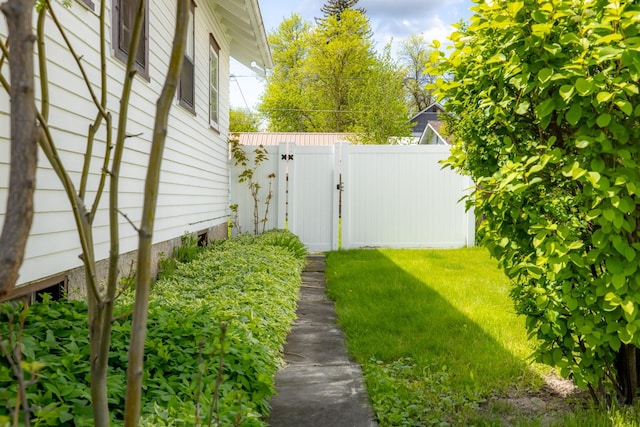 414 Somers Ave, Whitefish, MT 59937 - view of yard featuring a gate