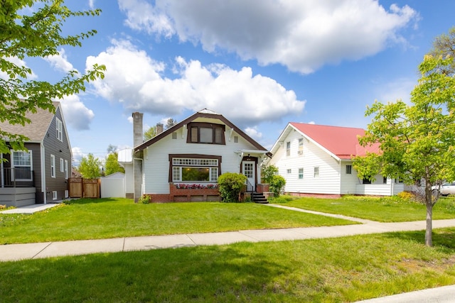414 Somers Ave, Whitefish, MT 59937 - view of front facade with a chimney