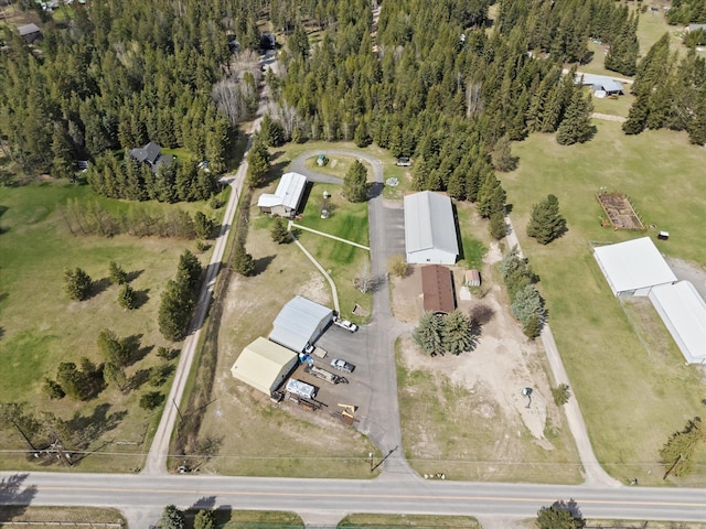 245 Blanchard Lake Rd, Whitefish, MT 59937 - aerial view of property and surrounding area