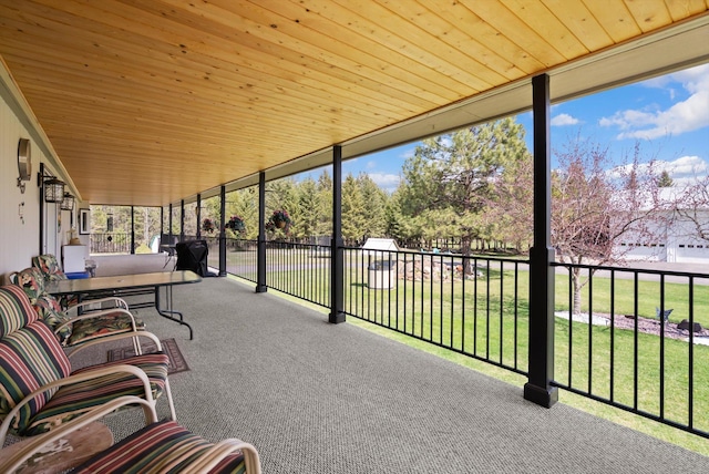 245 Blanchard Lake Rd, Whitefish, MT 59937 - view of sunroom / solarium