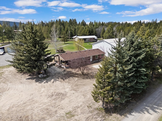 245 Blanchard Lake Rd, Whitefish, MT 59937 - aerial view of property and surrounding area