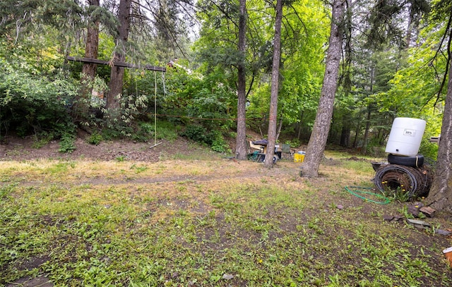 103 6th St, Alberton, MT 59820 - view of yard with a forest view