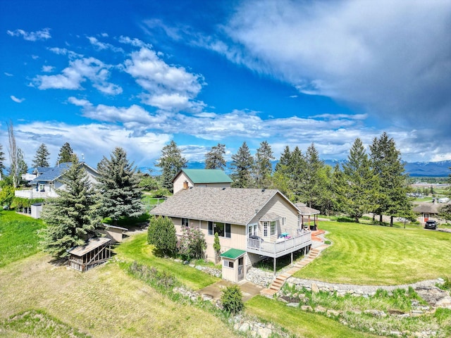 30 Knapp Ln, Kalispell, MT 59901 - aerial view of property and surrounding area