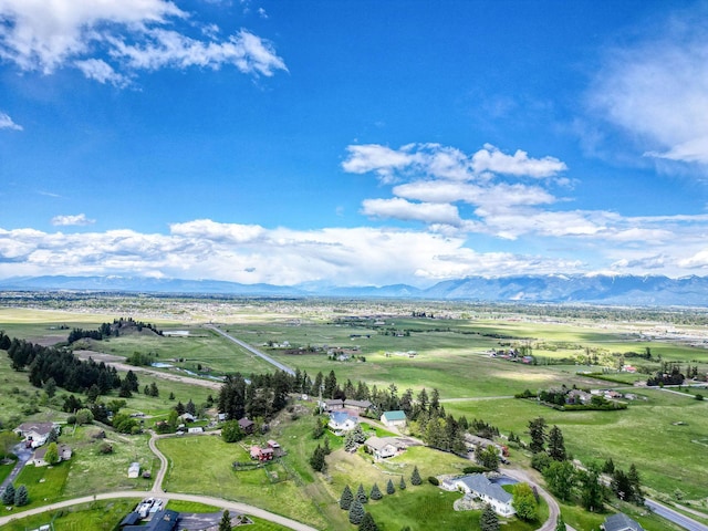 30 Knapp Ln, Kalispell, MT 59901 - aerial view of sparsely populated area featuring a mountainous background