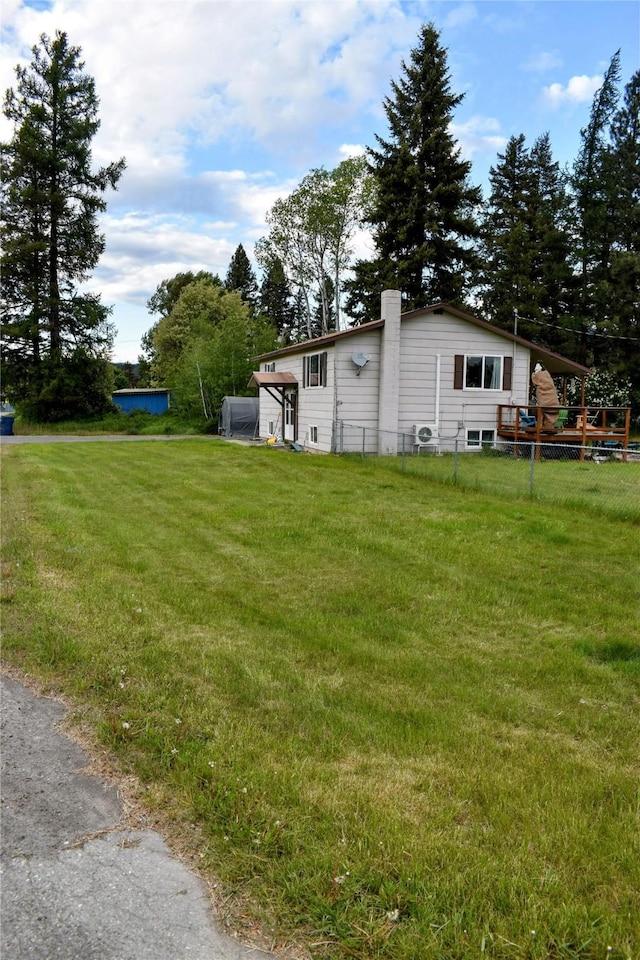 83 Indian Head Rd, Libby, MT 59923 - view of yard