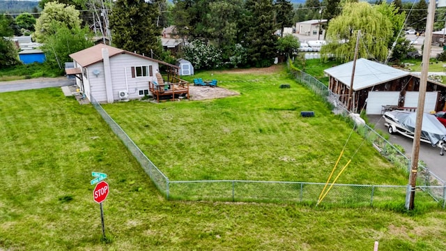 83 Indian Head Rd, Libby, MT 59923 - view of yard with a detached garage