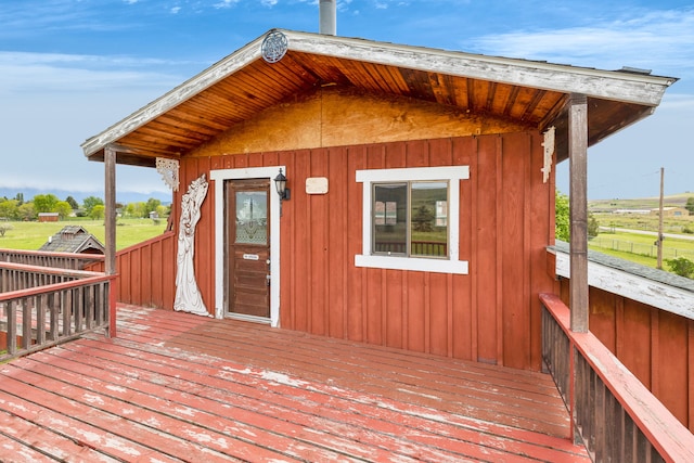 33562 Fox Rd, Polson, MT 59860 - view of deck