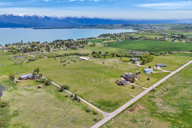 33562 Fox Rd, Polson, MT 59860 - bird's eye view of a large body of water
