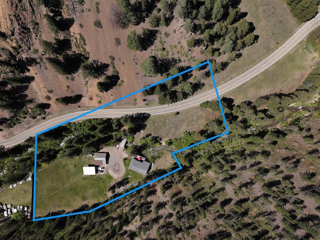 8229 York Rd, Helena, MT 59602 - map / location with property parcel outlined