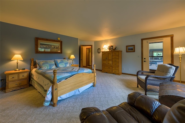 5380 US Highway 93, Conner, MT 59827 - bedroom with light carpet and baseboards