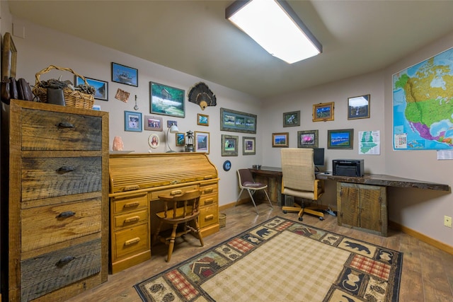 5380 US Highway 93, Conner, MT 59827 - office space with wood finished floors and baseboards
