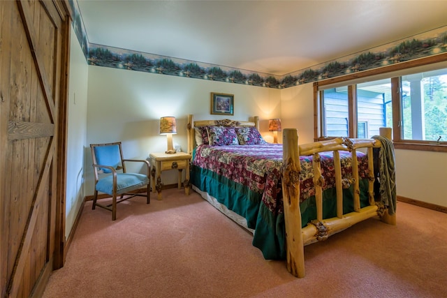 5380 US Highway 93, Conner, MT 59827 - carpeted bedroom featuring baseboards