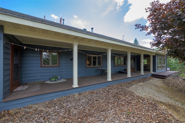 5380 US Highway 93, Conner, MT 59827 - rear view of house with a porch