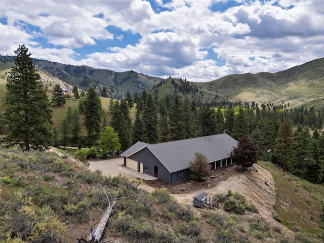 5380 US Highway 93, Conner, MT 59827 - view of mountain backdrop featuring a heavily wooded area