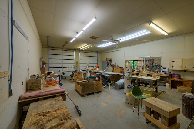 5380 US Highway 93, Conner, MT 59827 - garage with a workshop area