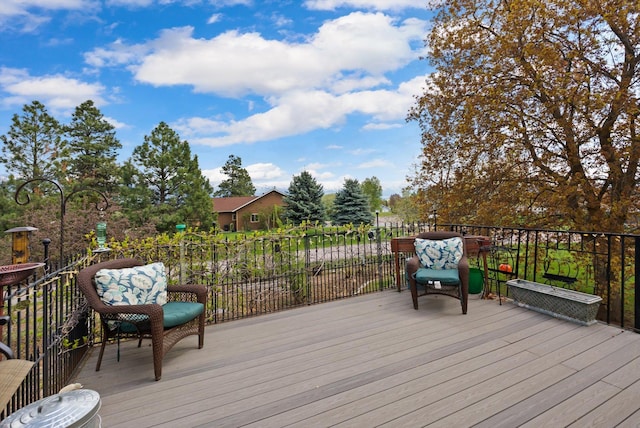 30 Panoramic Dr, Kalispell, MT 59901 - view of wooden terrace