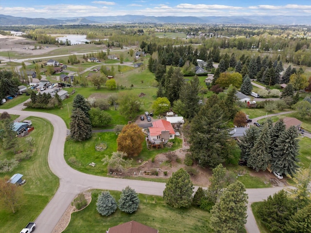 30 Panoramic Dr, Kalispell, MT 59901 - aerial view of property's location with a mountainous background