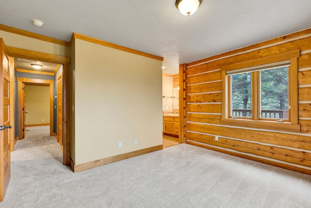 629 Alvista Loop, Hamilton, MT 59840 - unfurnished room featuring crown molding, light colored carpet, baseboards, and a smoke detector