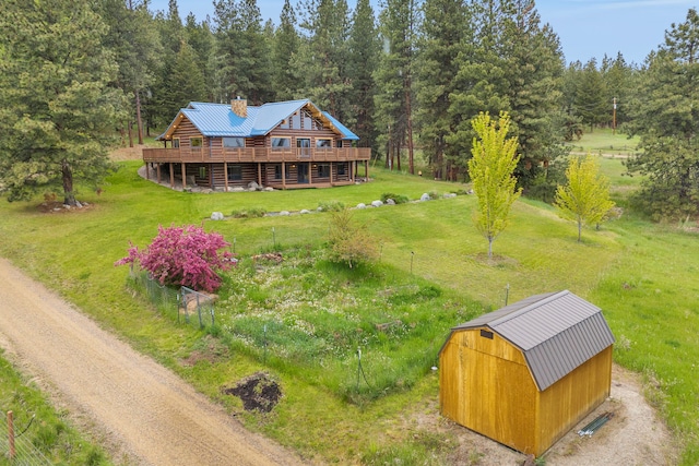 629 Alvista Loop, Hamilton, MT 59840 - aerial view of property and surrounding area with a heavily wooded area
