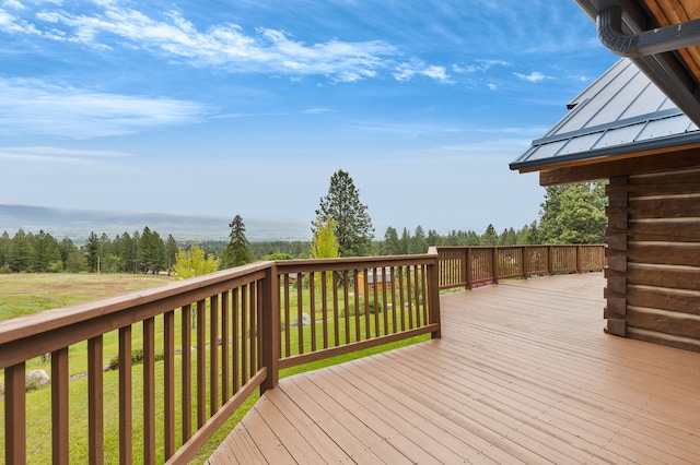 629 Alvista Loop, Hamilton, MT 59840 - view of wooden deck