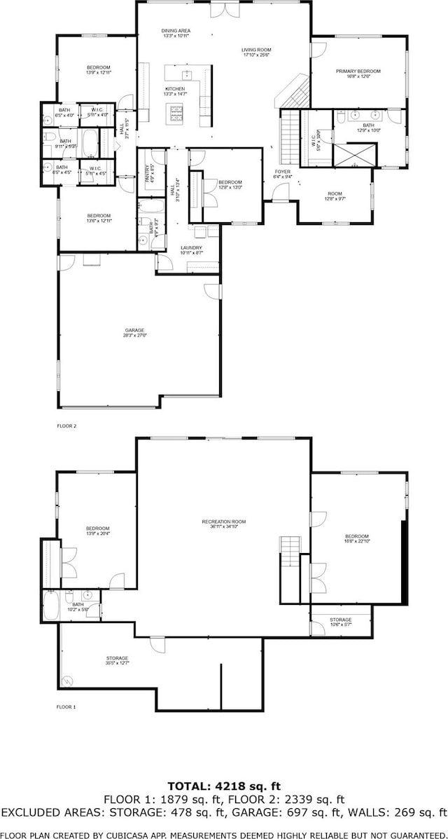 629 Alvista Loop, Hamilton, MT 59840 - floor plan / room layout