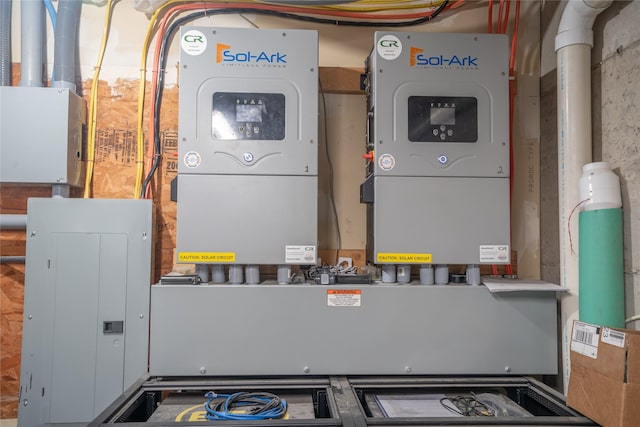 3185 Hubbart Dam Rd, Marion, MT 59925 - utility room with electric panel