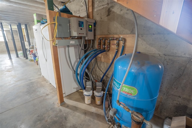 3185 Hubbart Dam Rd, Marion, MT 59925 - utility room featuring electric panel