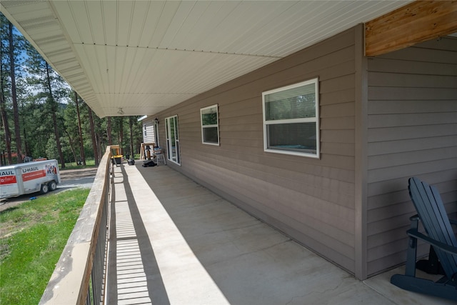 3185 Hubbart Dam Rd, Marion, MT 59925 - view of patio