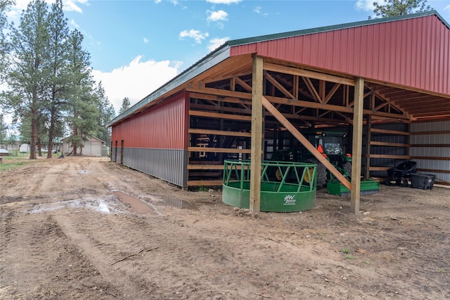 3185 Hubbart Dam Rd, Marion, MT 59925 - view of pole building