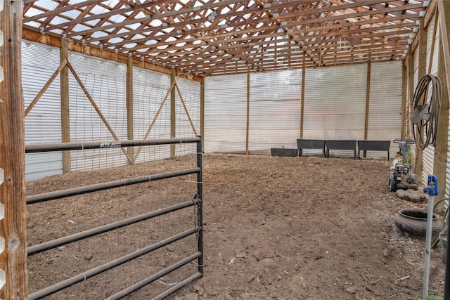 3185 Hubbart Dam Rd, Marion, MT 59925 - view of horse barn