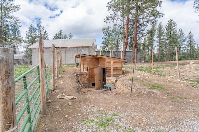 3185 Hubbart Dam Rd, Marion, MT 59925 - view of poultry coop
