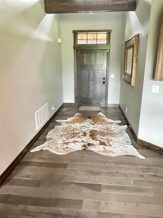 27 Elk Meadow Ln, Kalispell, MT 59901 - entryway with baseboards and wood finished floors