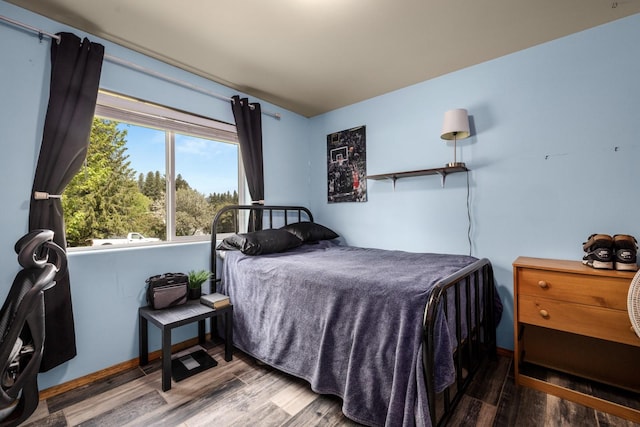 5 Darlene Rd, Columbia Falls, MT 59912 - bedroom featuring baseboards and wood finished floors