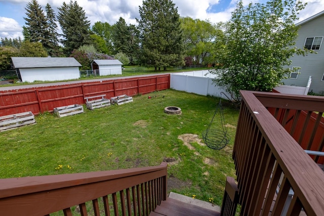 5 Darlene Rd, Columbia Falls, MT 59912 - view of yard