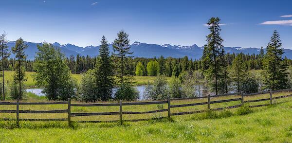 2705 Rumble Creek Rd, Condon, MT 59826 - mountain view featuring rural landscape and a forest