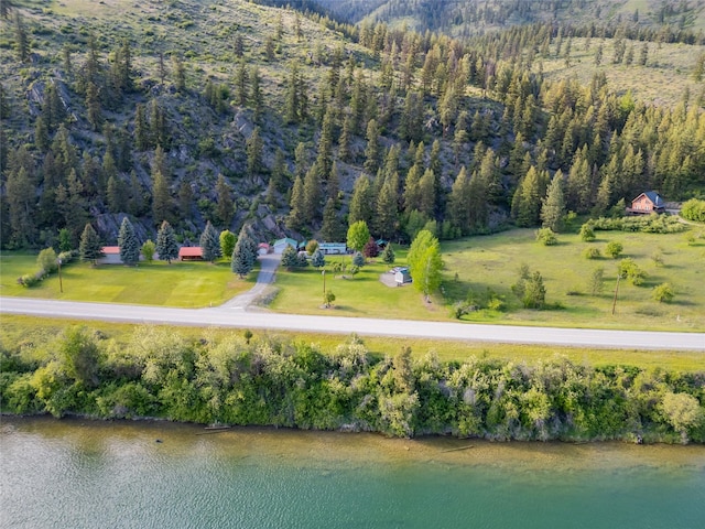 11537 Mt Highway 37 N, Libby, MT 59923 - aerial view of a forest and a nearby body of water