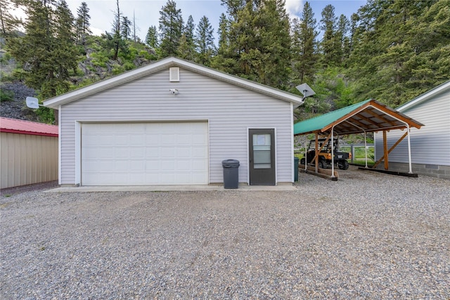 11537 Mt Highway 37 N, Libby, MT 59923 - view of detached garage
