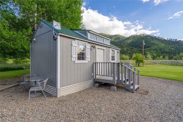 11537 Mt Highway 37 N, Libby, MT 59923 - view of outbuilding featuring a mountain view