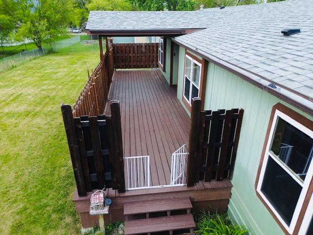 4757 Richlie, Missoula, MT 59808 - view of wooden deck