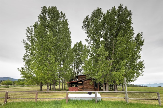 874 Coal Pit Rd, Corvallis, MT 59828 - view of yard with a view of countryside and a mountain view